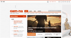 Desktop Screenshot of gamona.de